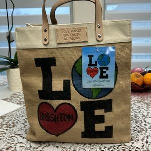 Love Brighton Tote Bag New